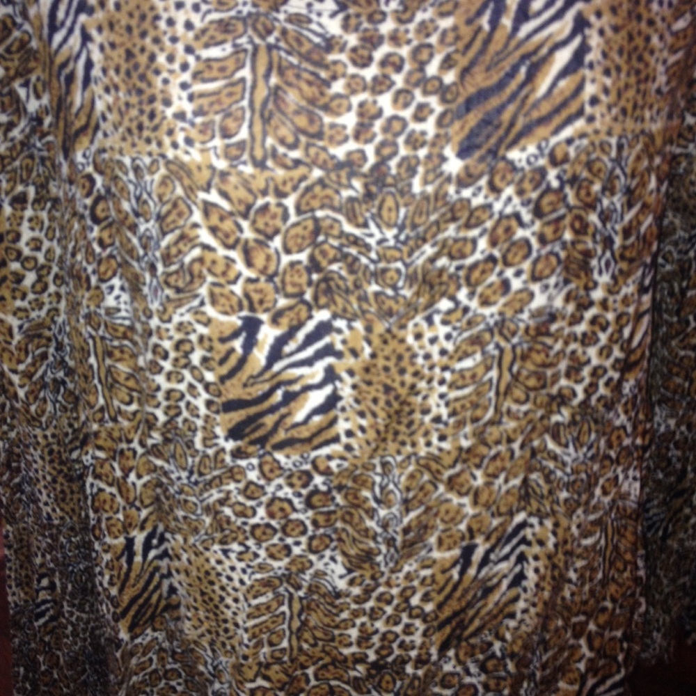 Lotus 1X animal print top